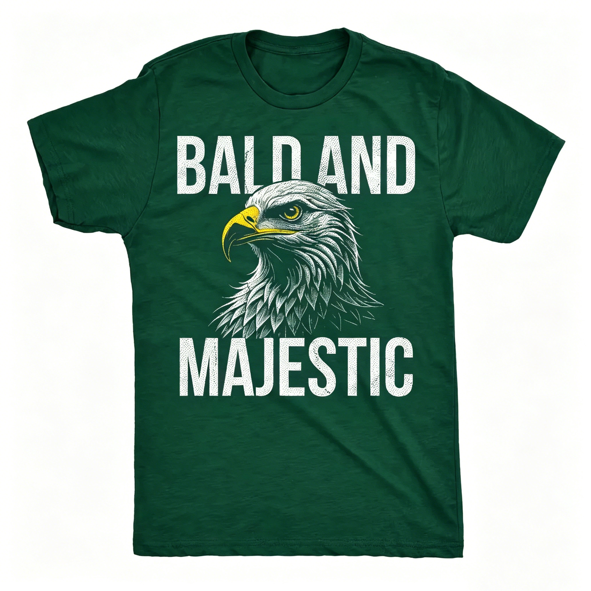 "Bald And Majestic" T-shirt