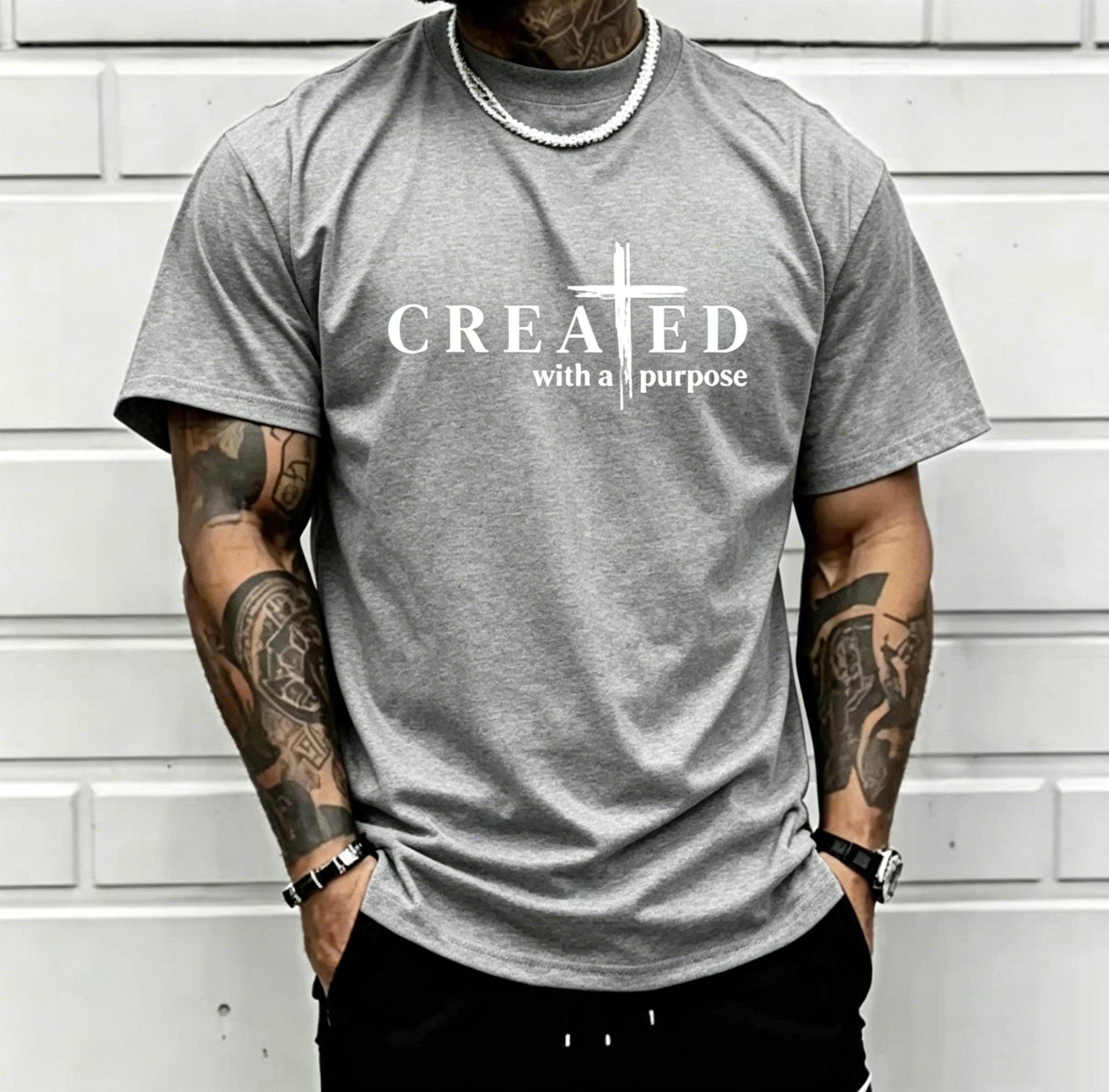 Created With A Purpose T-Shirt T-Shirt