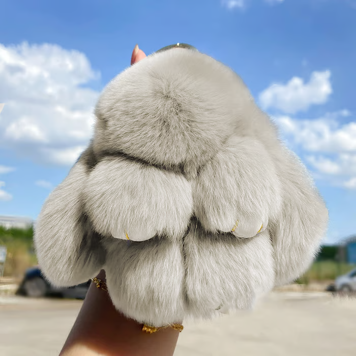 🏆NEW YEAR SALE 49% OFF🐰 Handmade Soft Bunny PomPom Charms