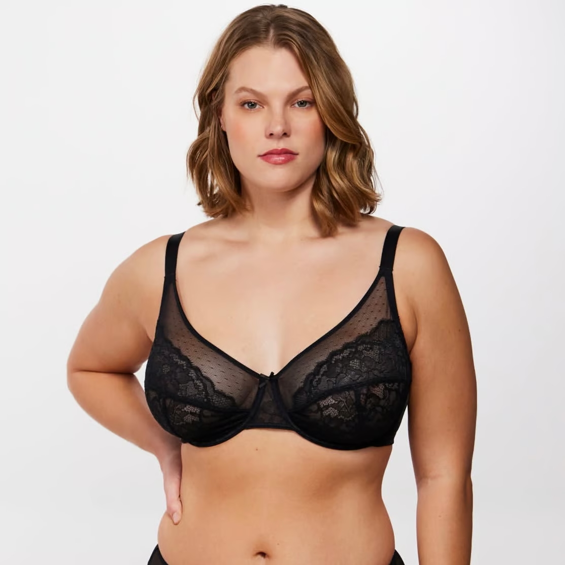 Minimizer Bras for Women Full Coverage Underwire Bras Plus Size Lifting Lace Bra for Heavy Breast