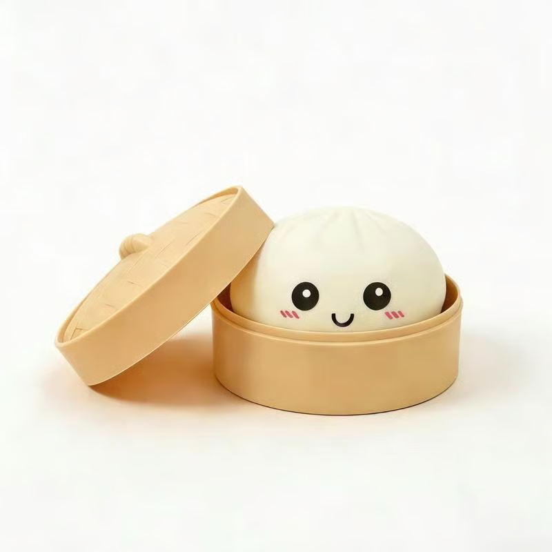 🎁Last Day 49% OFF🔥Glitter Dumpling Squishy Steamer Blind Box Surprise Squeeze Fun