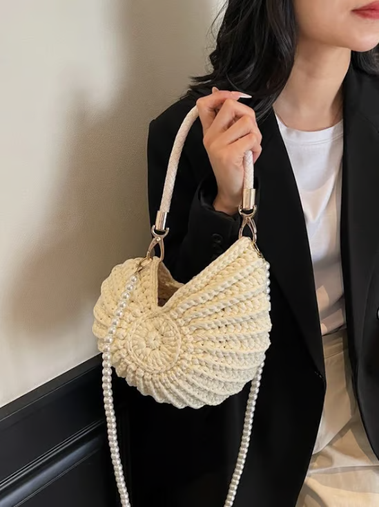 🔥Last Day 50% OFF - 👜 🐚 Crochet Shell Bag