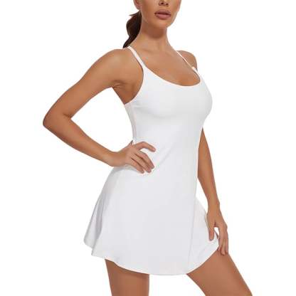Plush Backless Active Dress-Easy Peezy Edition-UPF50+