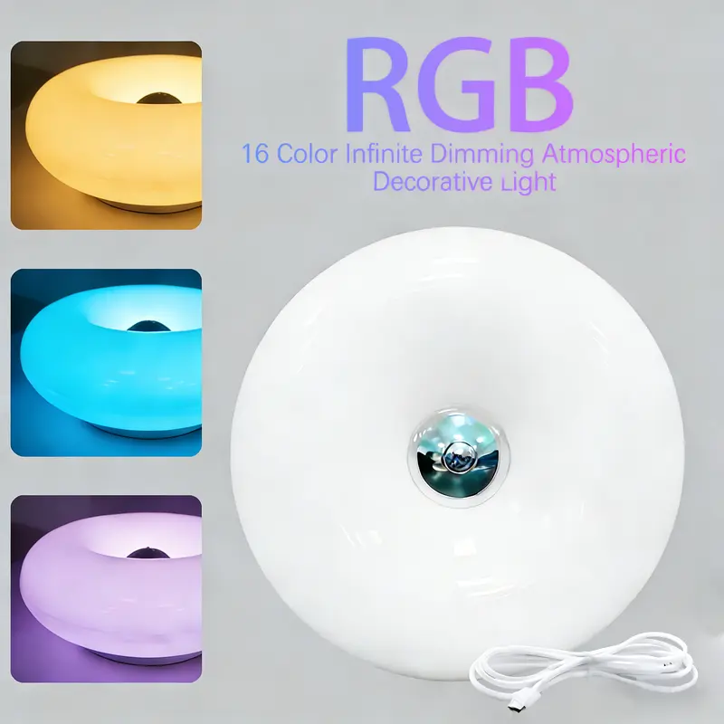 RGB Donut Lamp