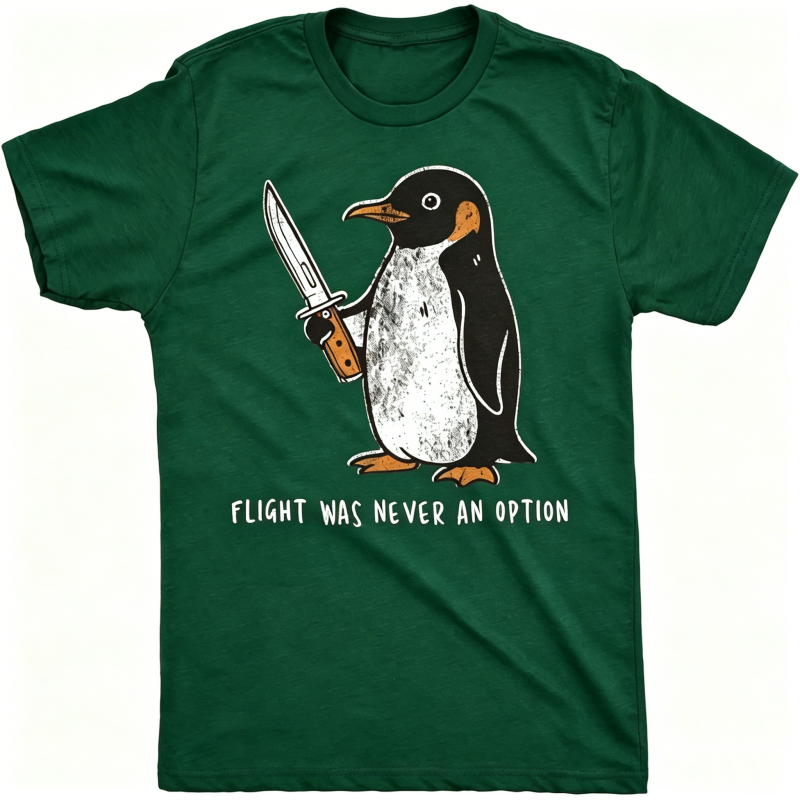 "Flight was Never an Option" T-Shirt