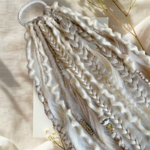 🏆NEW YEAR SALE 49% OFF👩🏼‍🦱Elastic Dread Ponytail Salty Soul