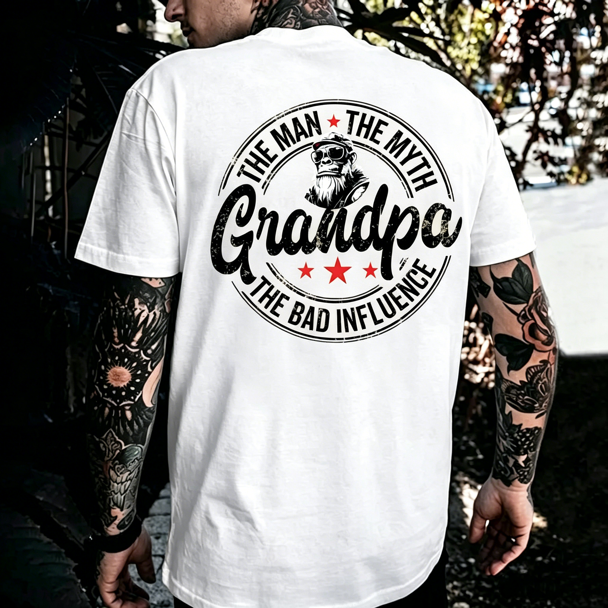 "The Man The Myth Grandpa" T-Shirt