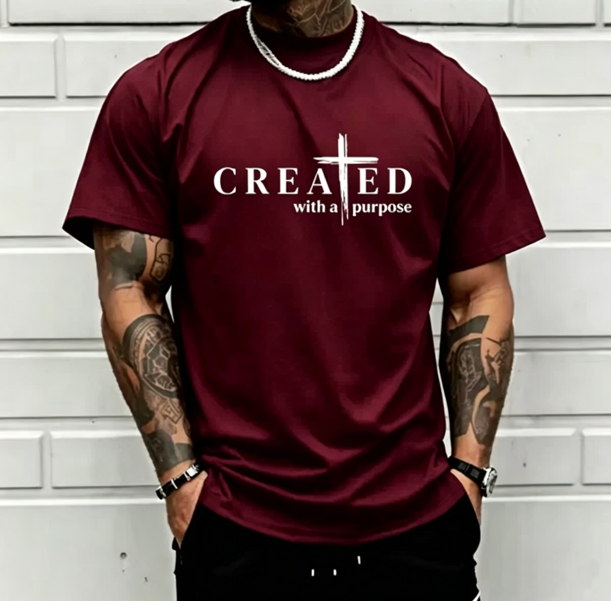 Created With A Purpose T-Shirt T-Shirt