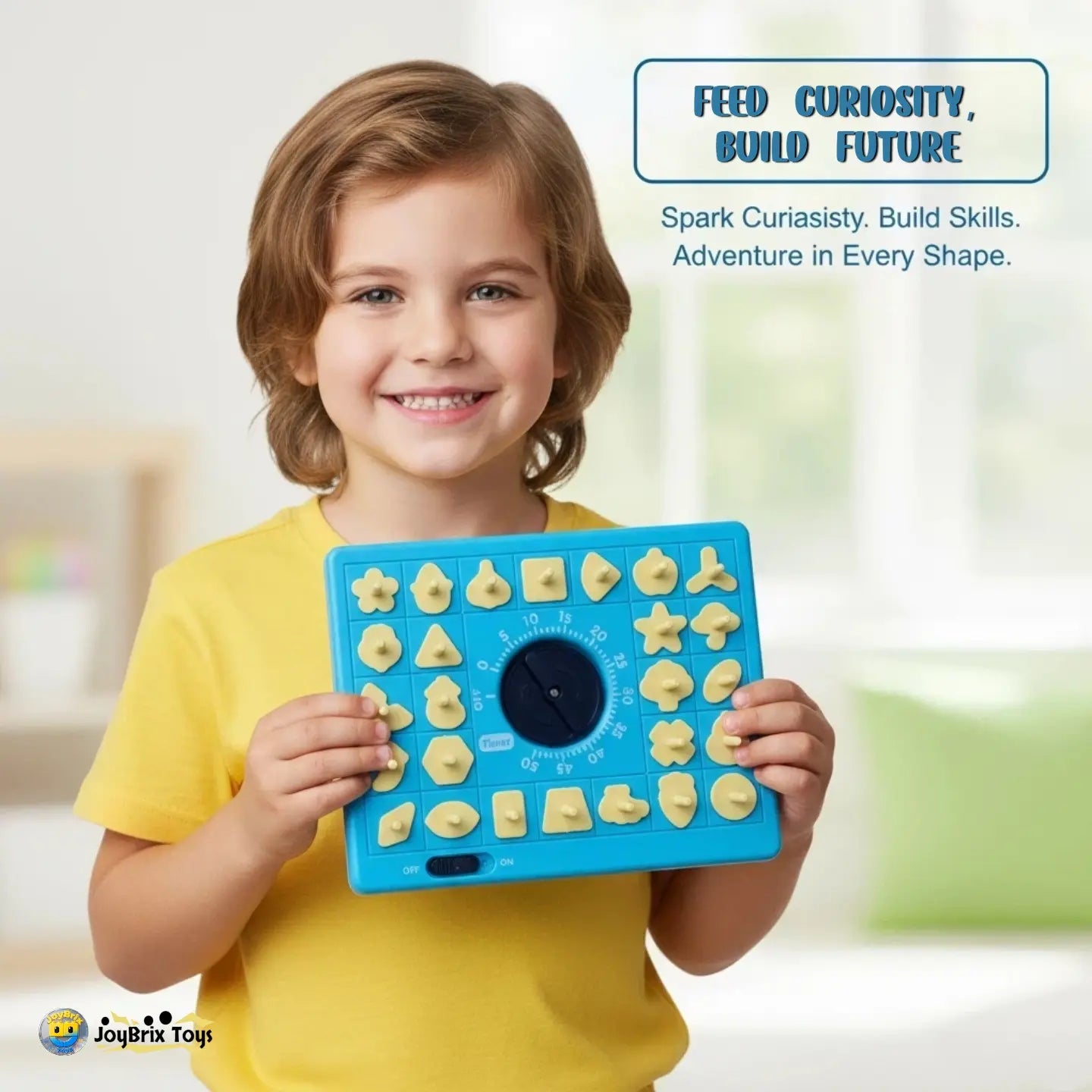 Time Puzzle Pop-Up Board Game – 26 Shape Pieces, Eco-Friendly ABS, Fun Learning Toy for Kids