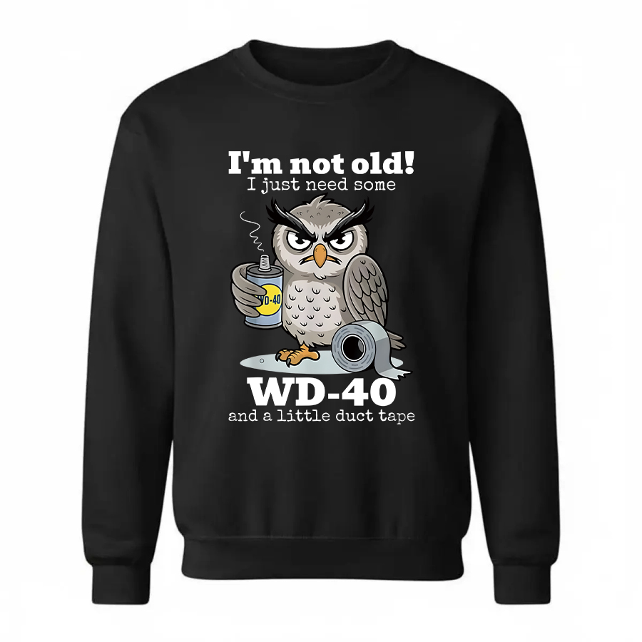 🦉 Owl "I'm Not Old" Graphic T-Shirt