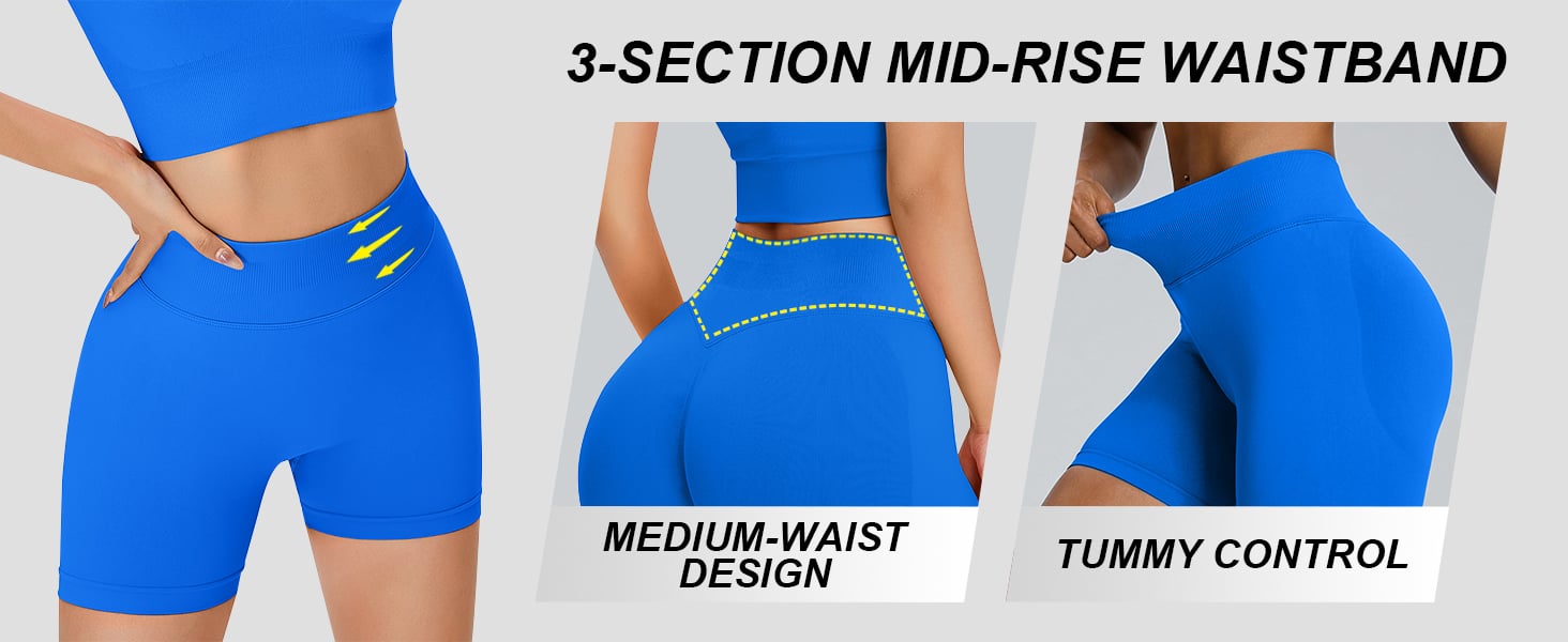 biker shorts women tummy control