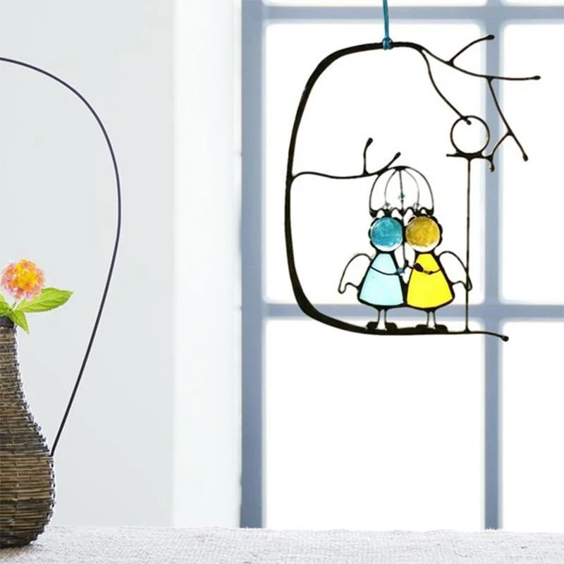 🎁Last Day Promotion 40% OFF - Suncatcher Stained Sea Glass Art Window Hangings