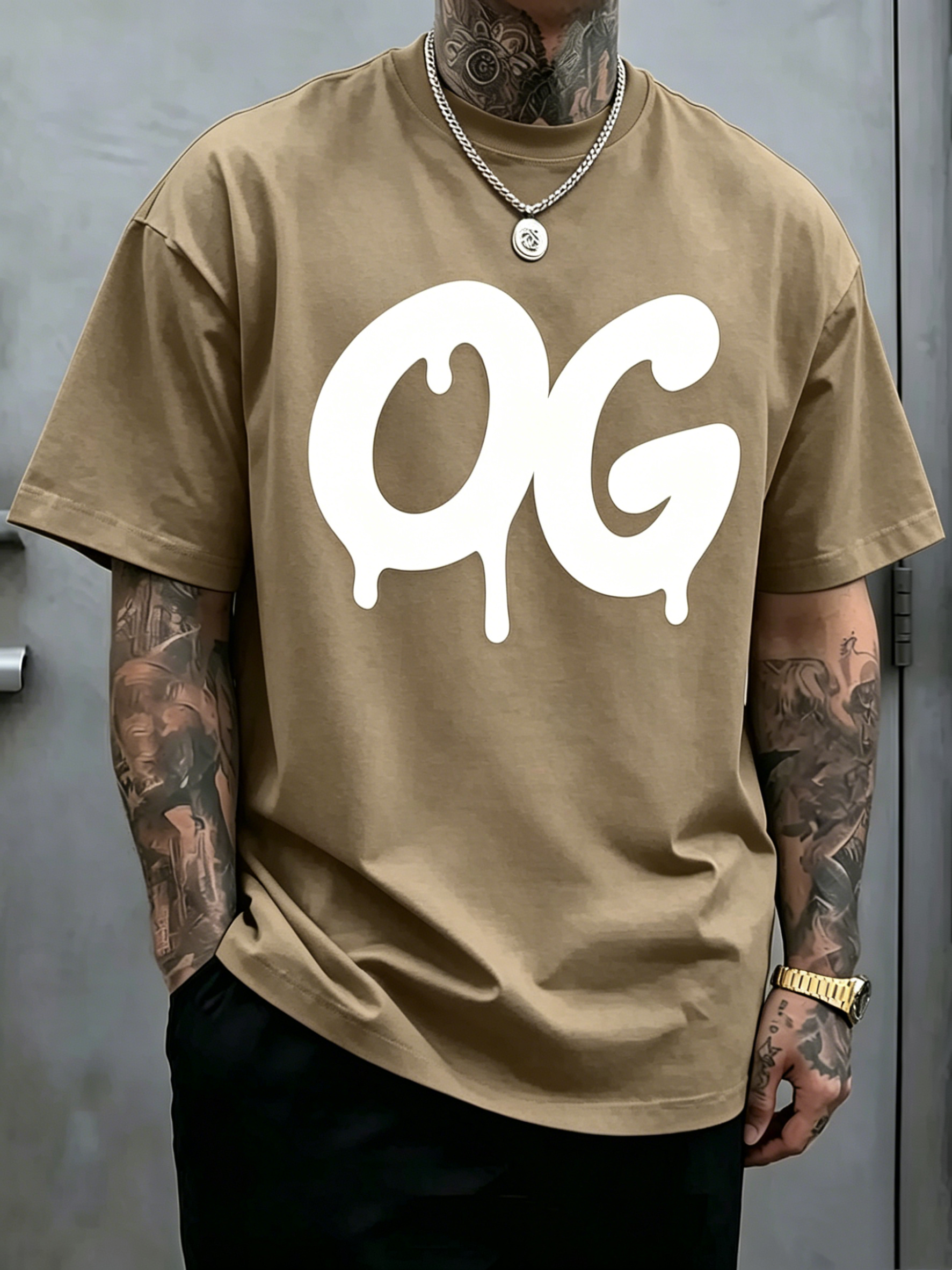 Vintage OG Logo Graphic Cotton T-Shirt