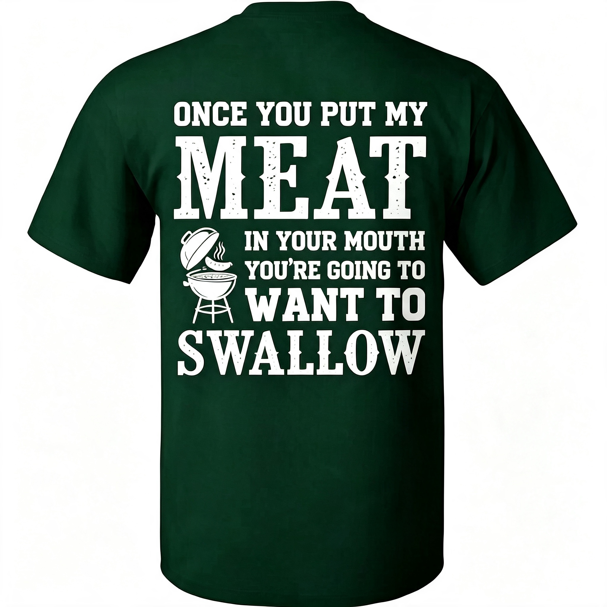 Funny BBQ Meat Lover T-Shirt Grill Master Graphic T-Shirt