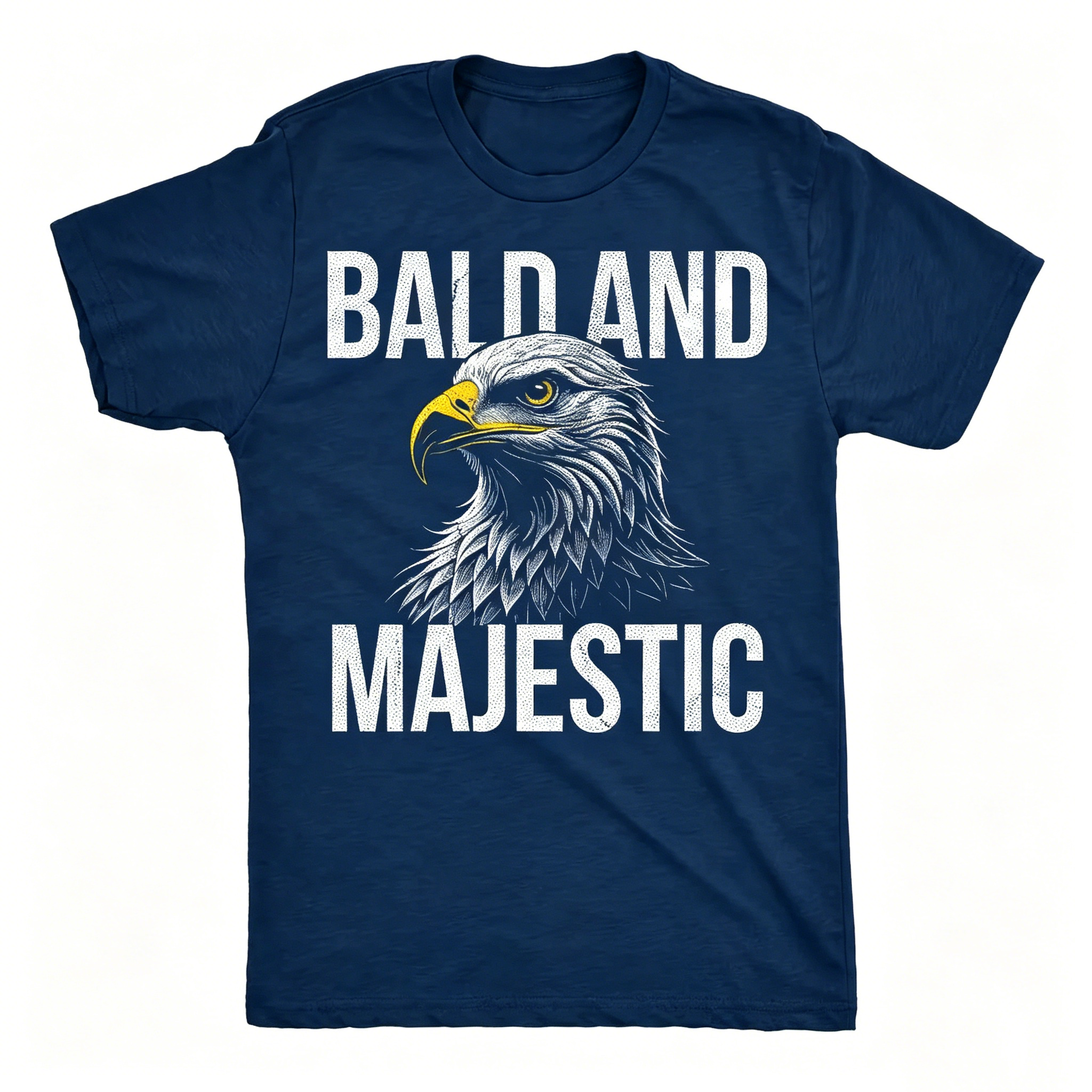 "Bald And Majestic" T-shirt