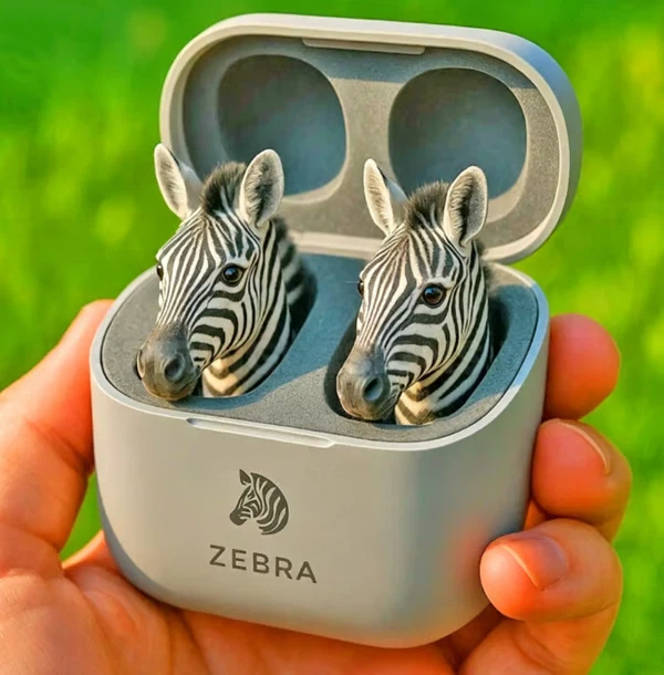 Cute Animal Shaped Bluetooth Earbuds-3D Stereo Animal Design | Wireless Earphones with Cartoon Charging Case