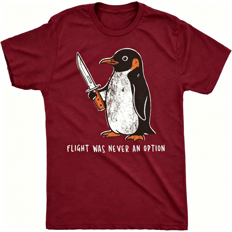 "Flight was Never an Option" T-Shirt