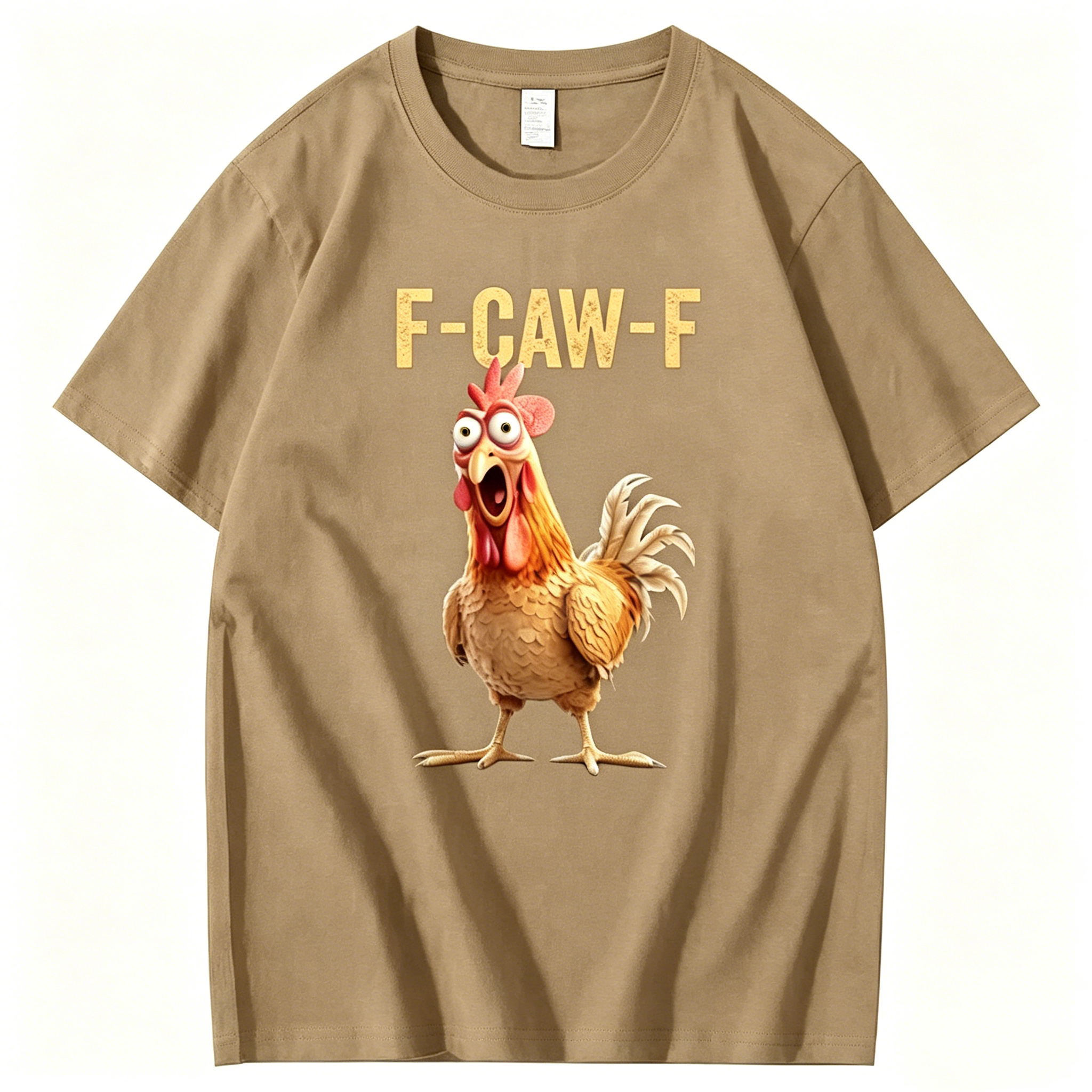 F-Caw-F Chicken 100% Cotton T-shirt