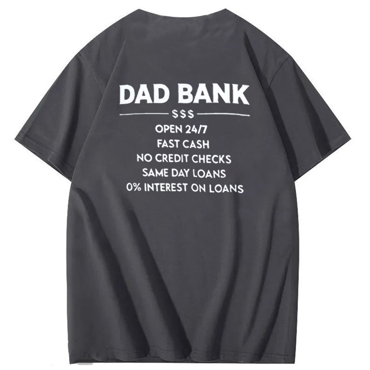 Dad Bank T-shirt, Funny Father's Day Gift