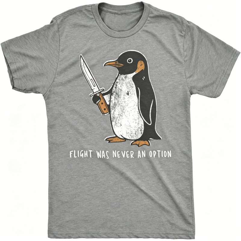 "Flight was Never an Option" T-Shirt