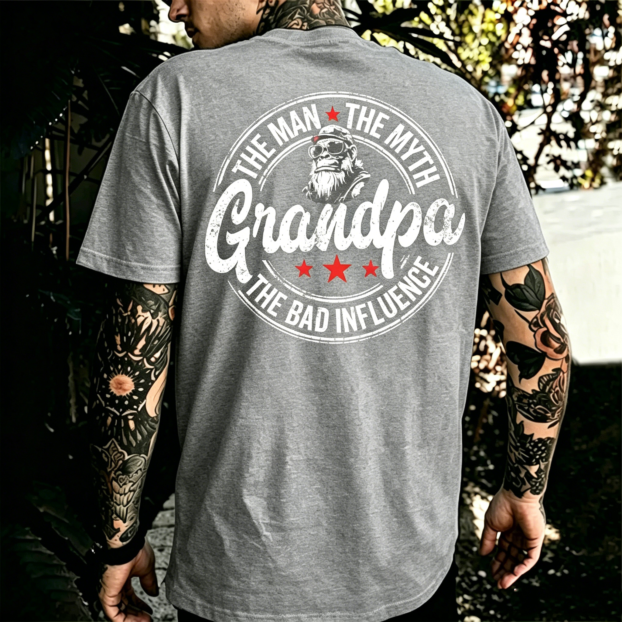 "The Man The Myth Grandpa" T-Shirt