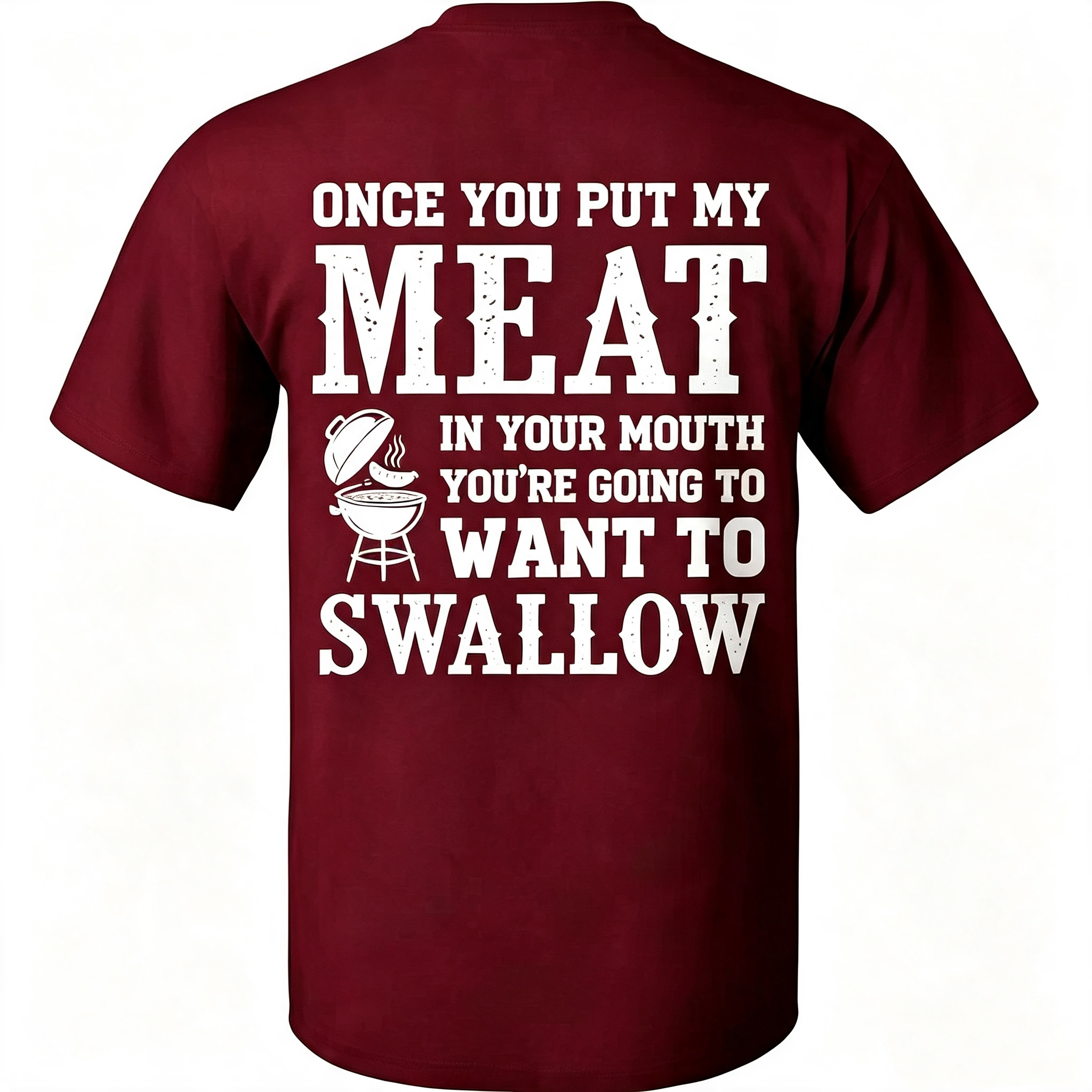 Funny BBQ Meat Lover T-Shirt Grill Master Graphic T-Shirt