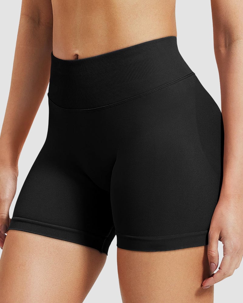 Tummy Control High Waist Sports Shorts