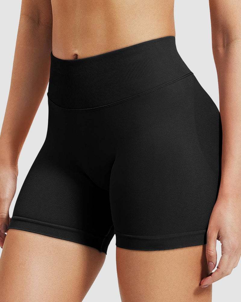Tummy Control High Waist Sports Shorts
