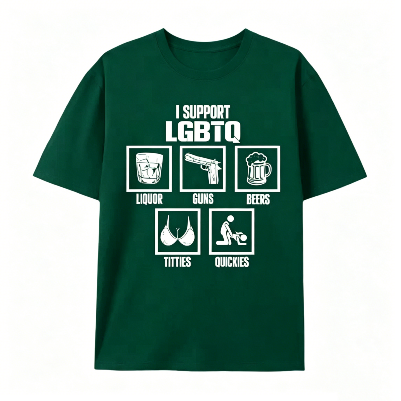 I Support LGBTQ Funny T-Shirt