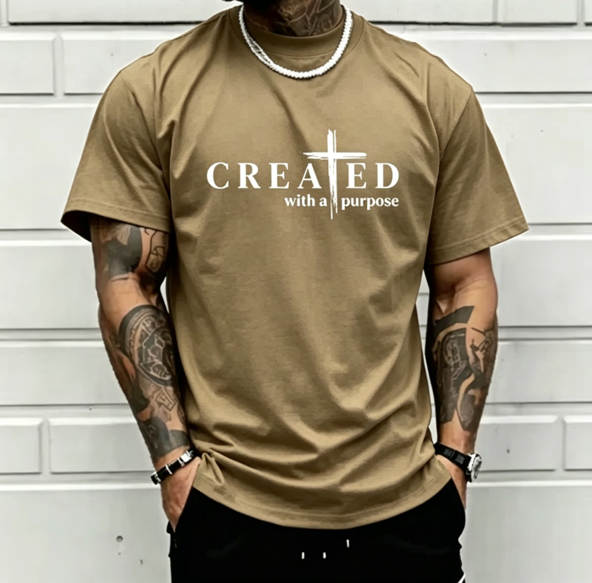 Created With A Purpose T-Shirt T-Shirt