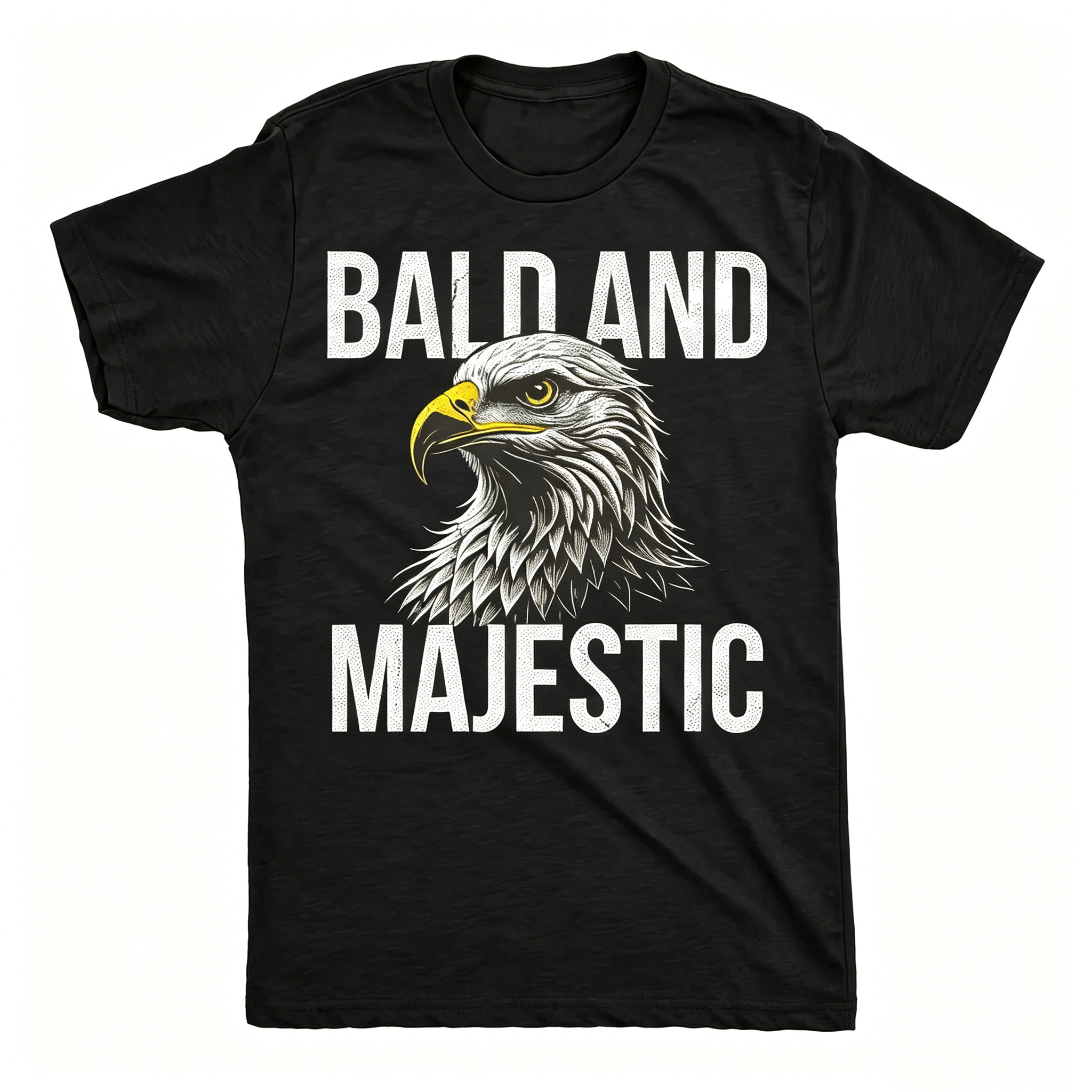 "Bald And Majestic" T-shirt