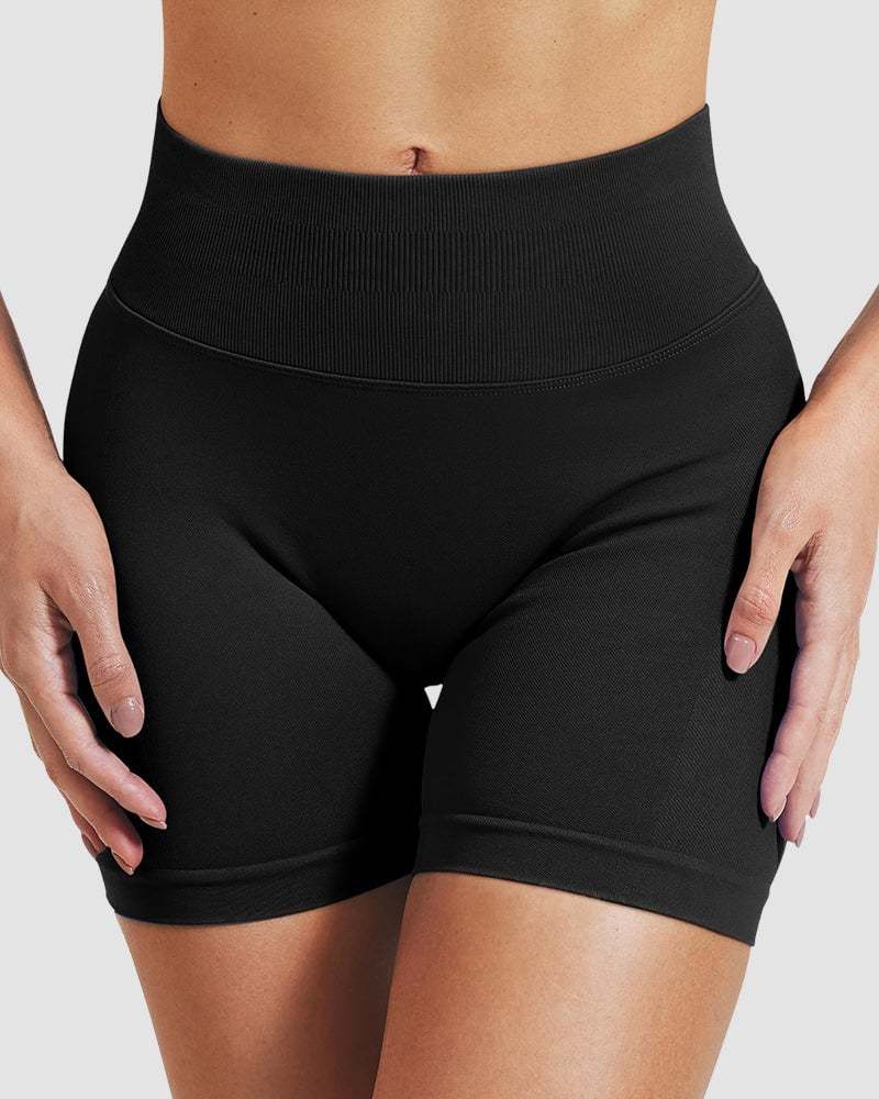 Tummy Control High Waist Sports Shorts