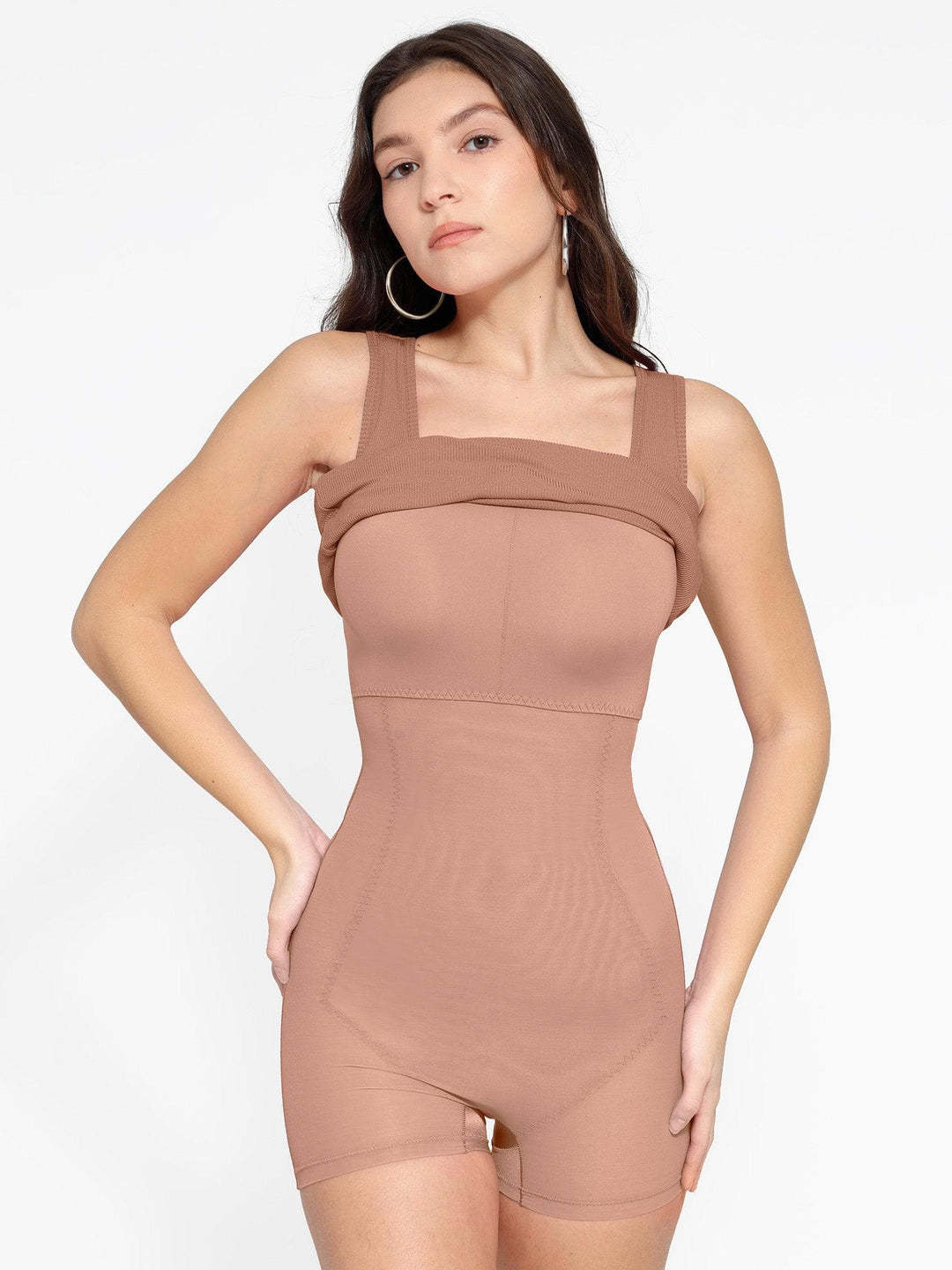 Vibecurve® Shapewear Modal Sculpting Mini Tank Dress