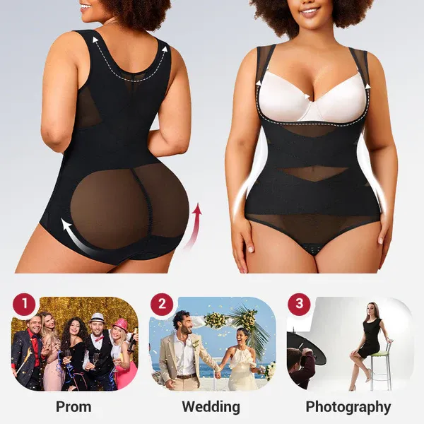 🔥LAST DAY SALE 49% OFF - High-Waist Shapewear Bodysuit – Sculpt Your Dream Curves ✨
