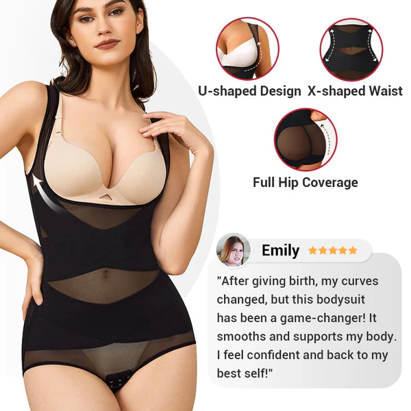 🔥LAST DAY SALE 49% OFF - High-Waist Shapewear Bodysuit – Sculpt Your Dream Curves ✨