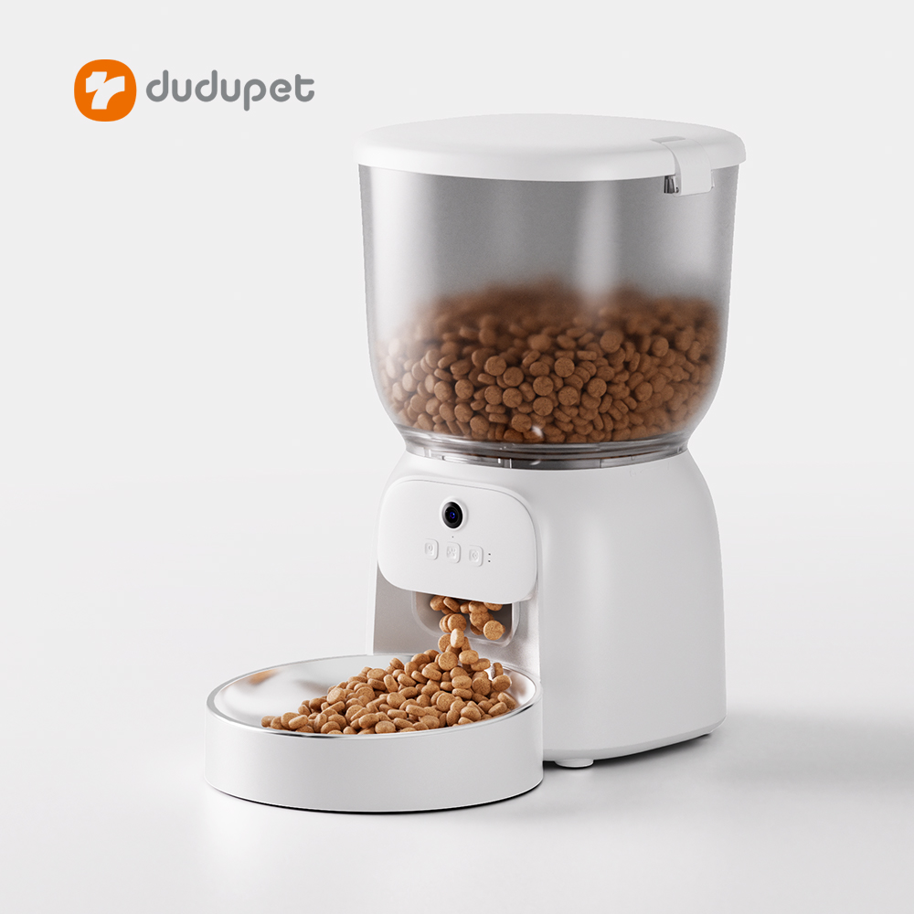 dudupet Pet Supplies Smart Pet feeder 4L Automatic Cats Dogs Food Dispenser App Remote Feeder F07