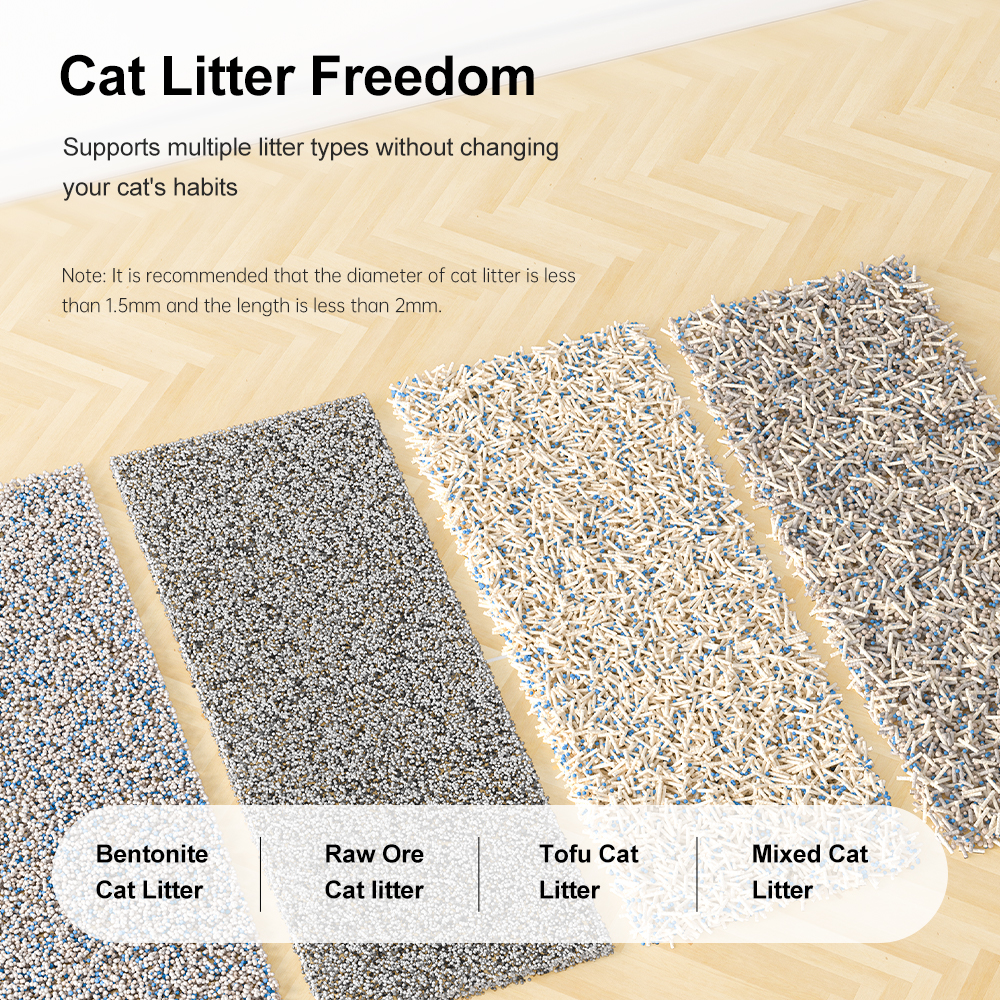 dudupet App Control Intelligent Smart Self Cleaning Litter Box For Cats Automatic Cat Toilet Litter Box