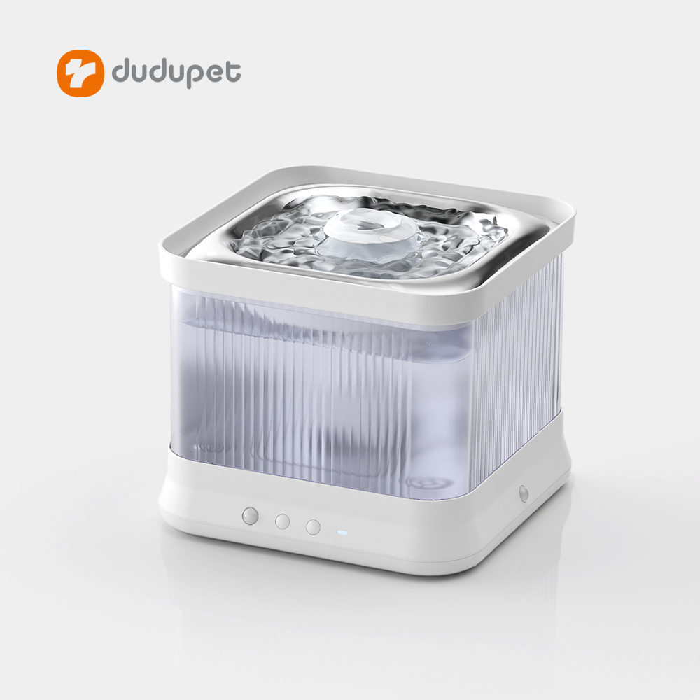 Pet Drinking Water Fountain 3L Automatic Water Wireless Pet Fountain Transparent Water Sensing Dispenser