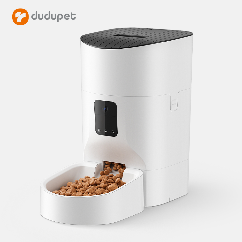 dudupet Auto Dog Cat Smart Pet Feeder Wifi Mobile Phone App Remote Control Microchip Automatic 7L 9L Pet Feeder