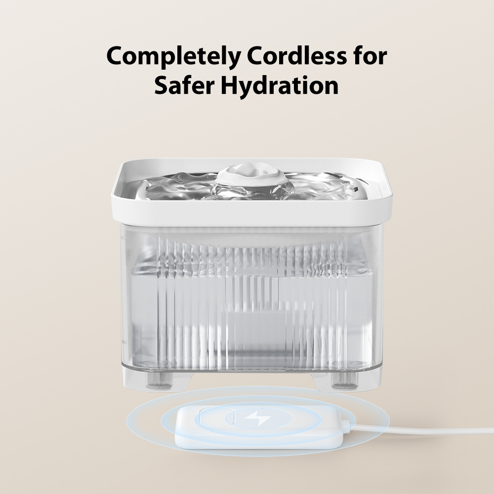 dudupet OEM ODM 3L automatic App Smart Electric Wifi Pet Water Dispenser Drinking Fountain For Cat Dog