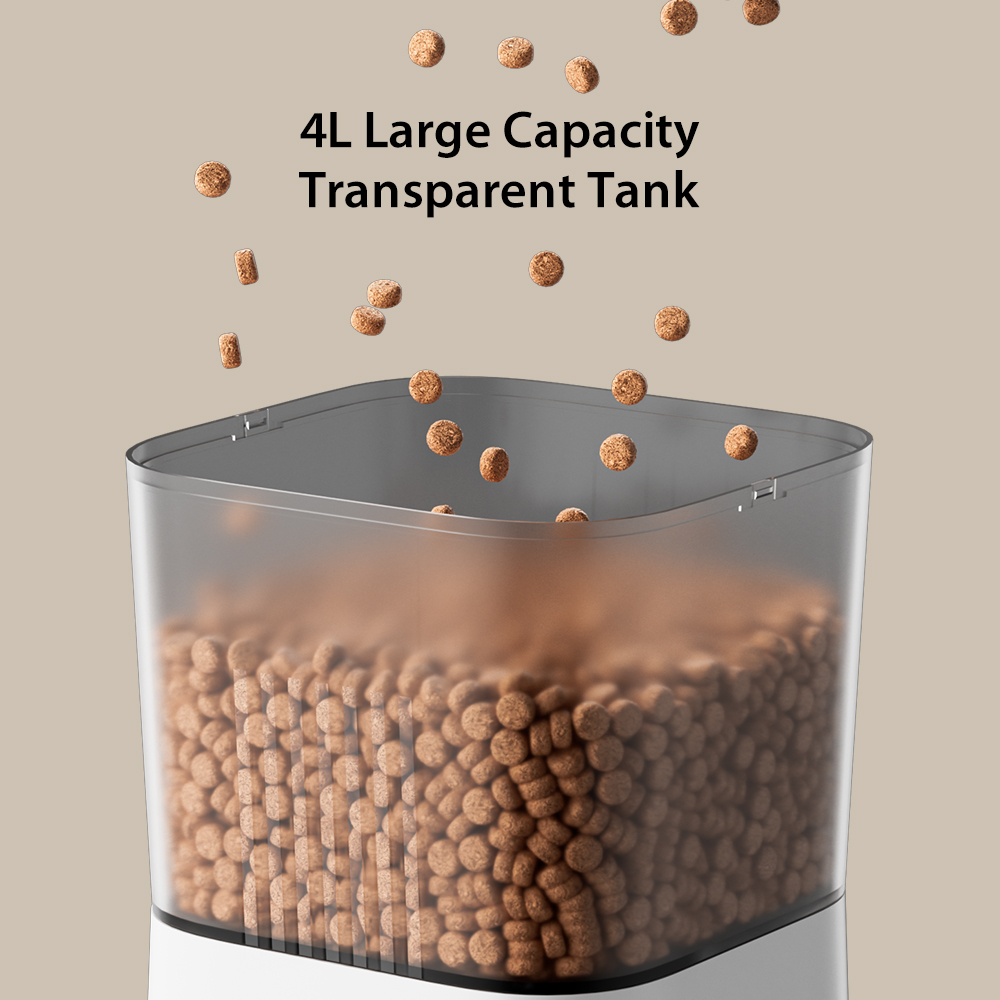 dudupet pet supplies Smart Intelligent Pet Food Feeder Automatic Feeding Machine For Pets With Camera - DU4LB-VS