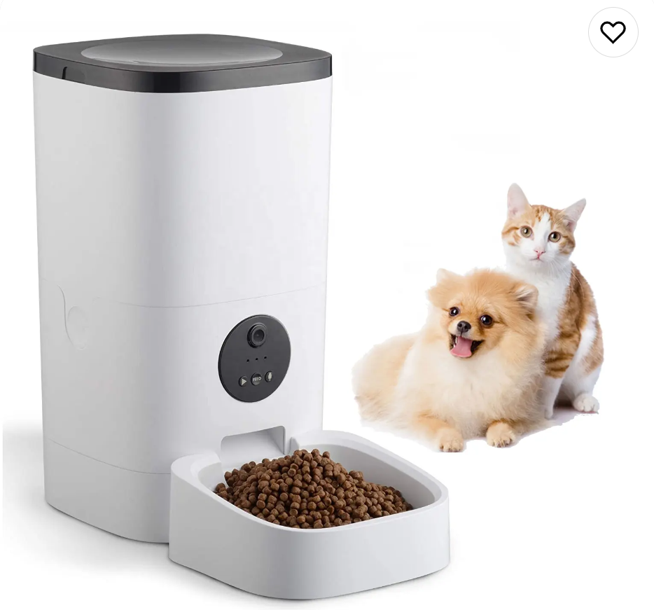 HD Camera Smart Pet Feeder Dog Cat Automation Timing Remote Wi-Fi Food Auto Feeder