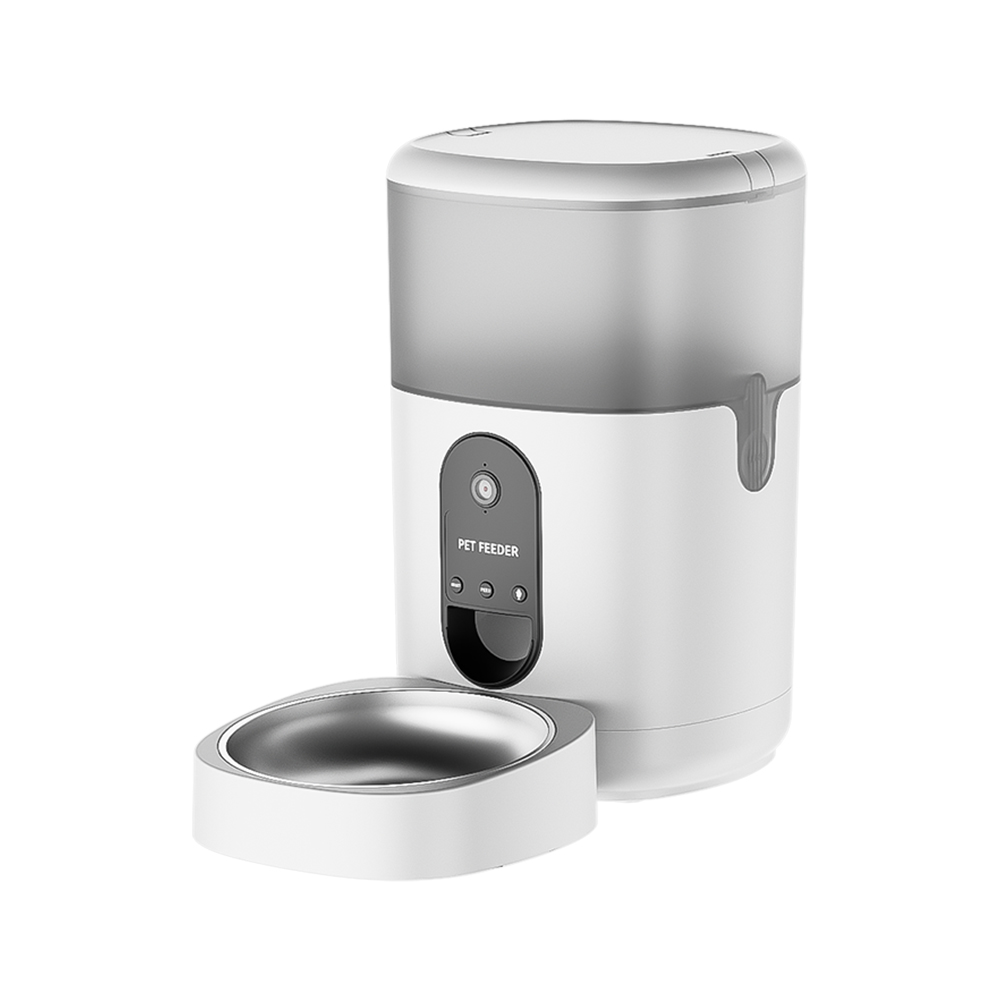 dudupet Food Dispenser Dog Cat Smart Pet Feeder 4L 6L Wifi App Remote Control Automatic Pet Feeder - DU4L-WY