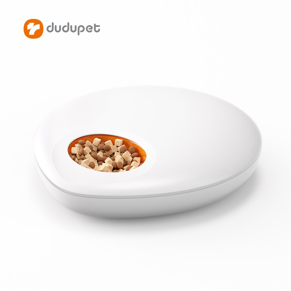 Dry and Wet Food Smart Automatic Electronic 5 Separated Meal Trays Cat Dog Water Food Bowl Timed Pet Feeder