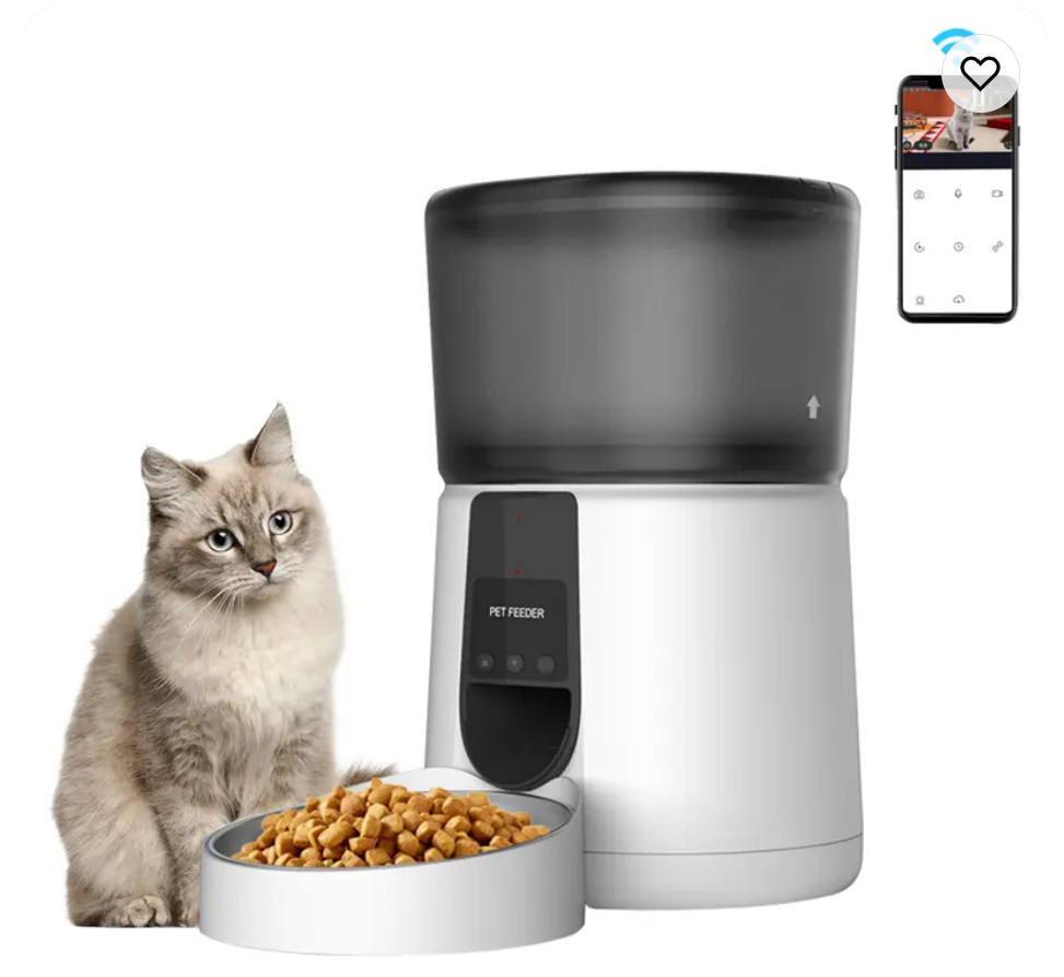 Best Seller Easy To Clean 3.5L Automatic Pet Bowls Wifi 10 Meals Per Day Timed Feeding Pet Feeder