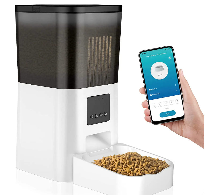 Wifi Tuya Smart Intelligent Feeder ClogFree Design Timed Cat Feeder A