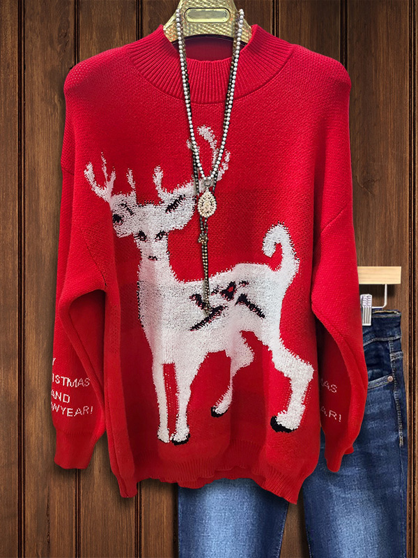 Christmas Elk Sweater