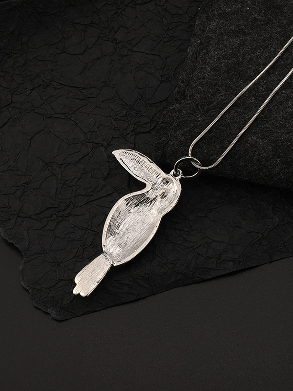 Colorful Bird Casual Necklace