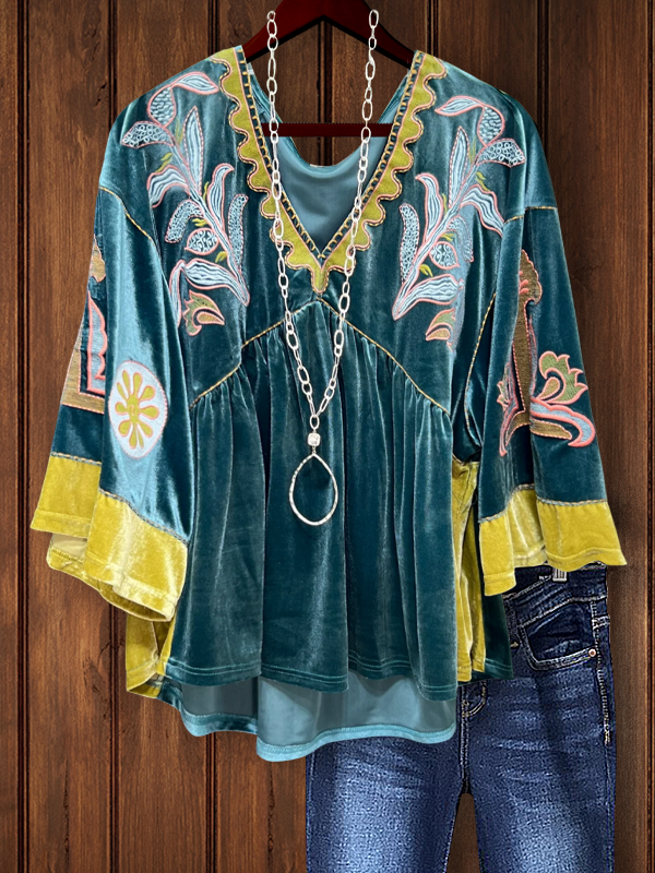 Elegant Velvet Top