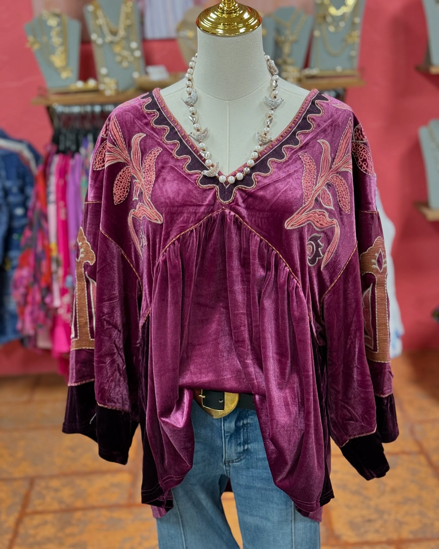Elegant Velvet Top